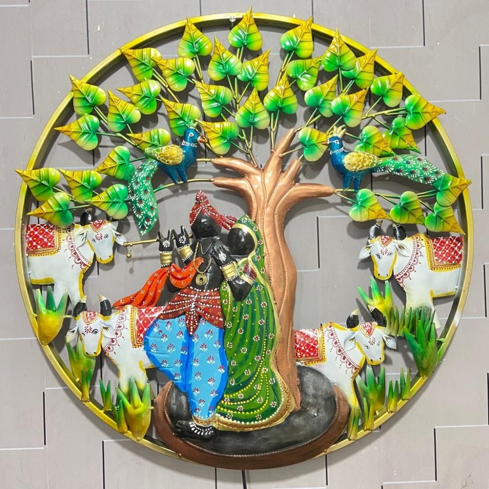 RADHA KRISHNA 7 COW RING MULTICOLUR