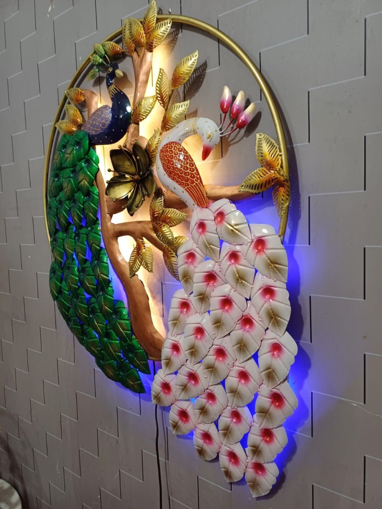 RING COUPLE PEACOCK MULTICOLOUR