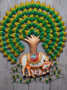 2 COW TREE MULTICOLUR